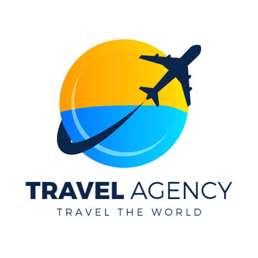 Travel circle logo example