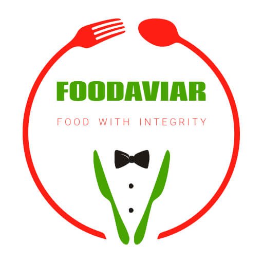 Food circle logo example