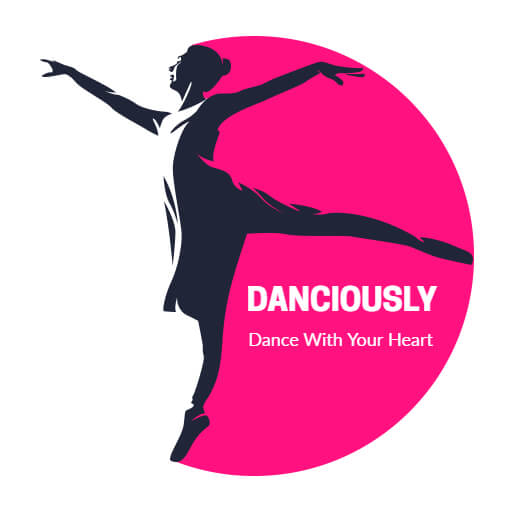 Dance round logo example