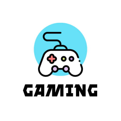 Circle gaming logo example
