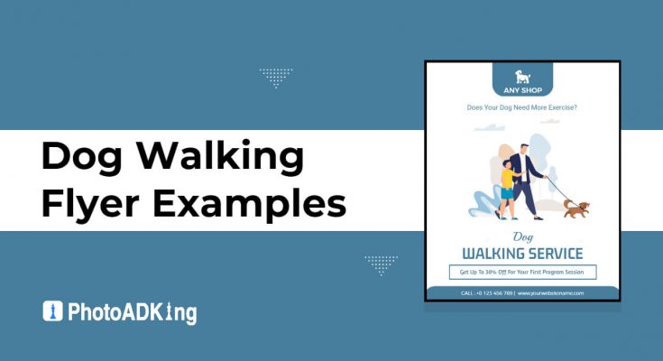 Dog Walking Flyer Examples