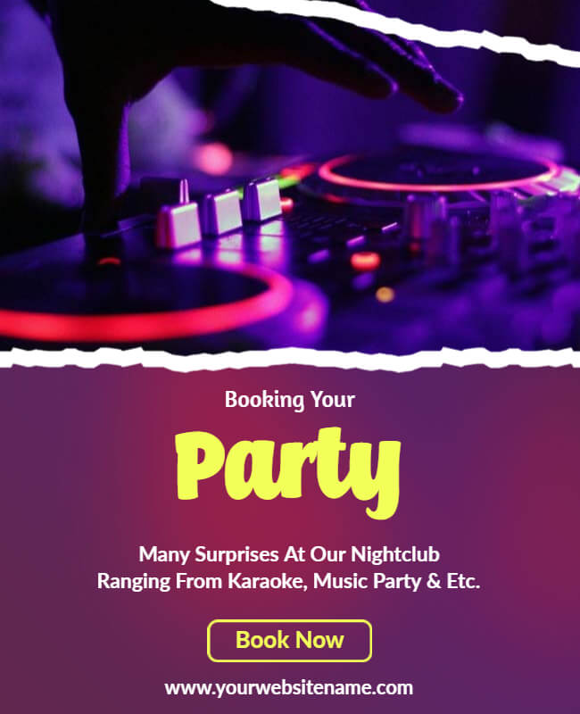Party Club Flyer 
