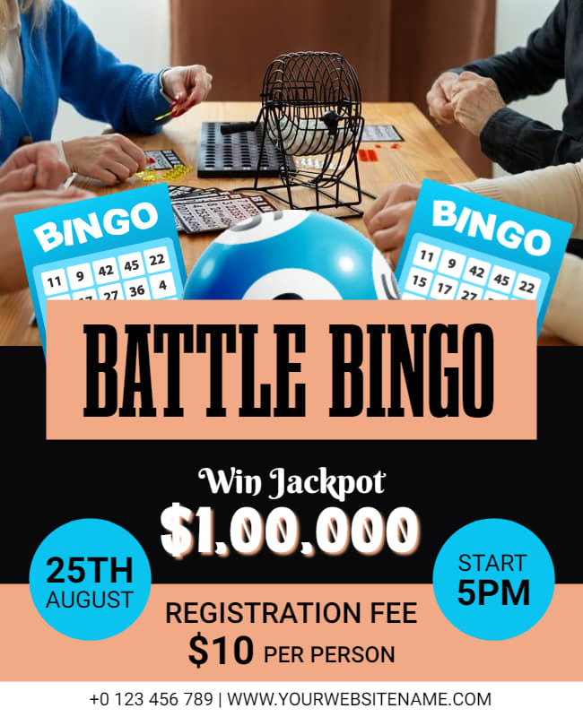Battle Bingo Flyer