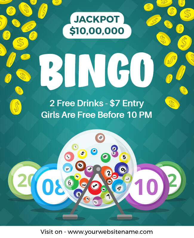 Whimsical Bingo Flyer