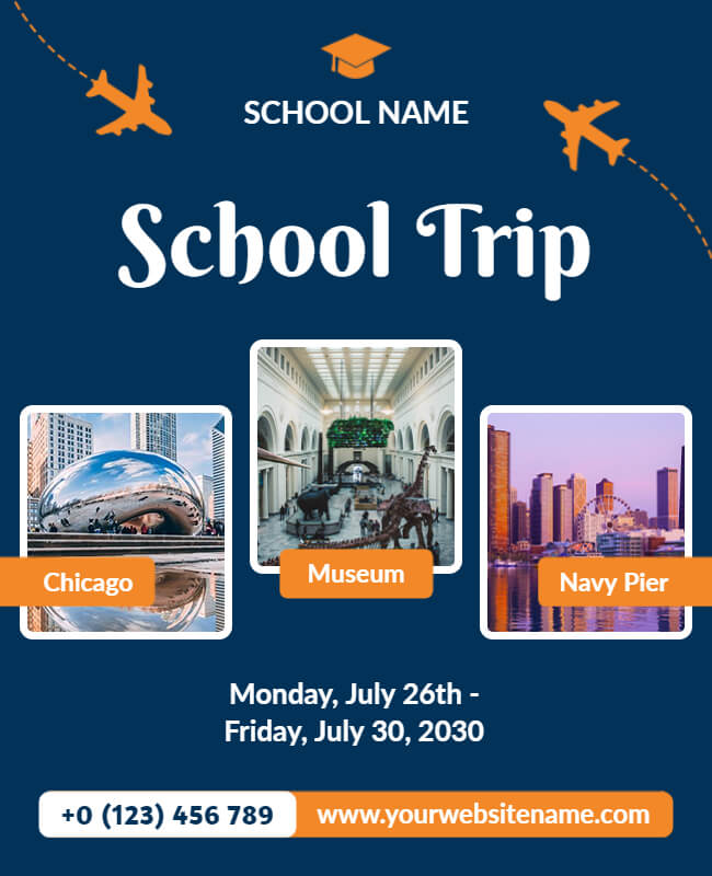 School Trip Flyer