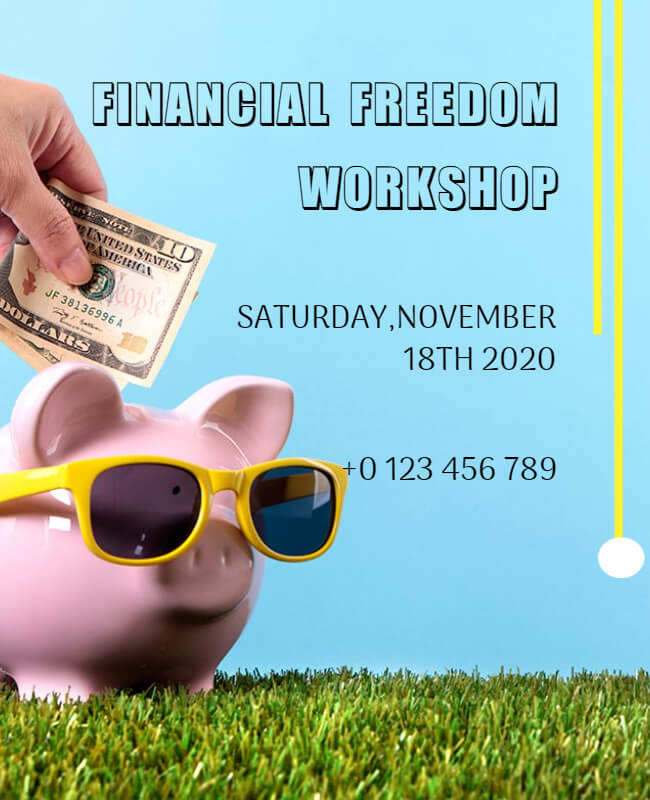 Financial Freedom Workshop Flyer