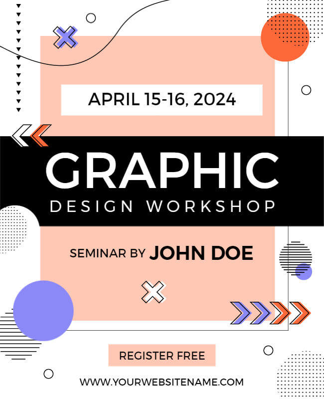 Graphic Design Workshop Flyer