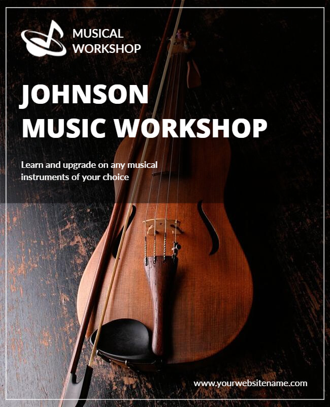 Music Workshop Flyer