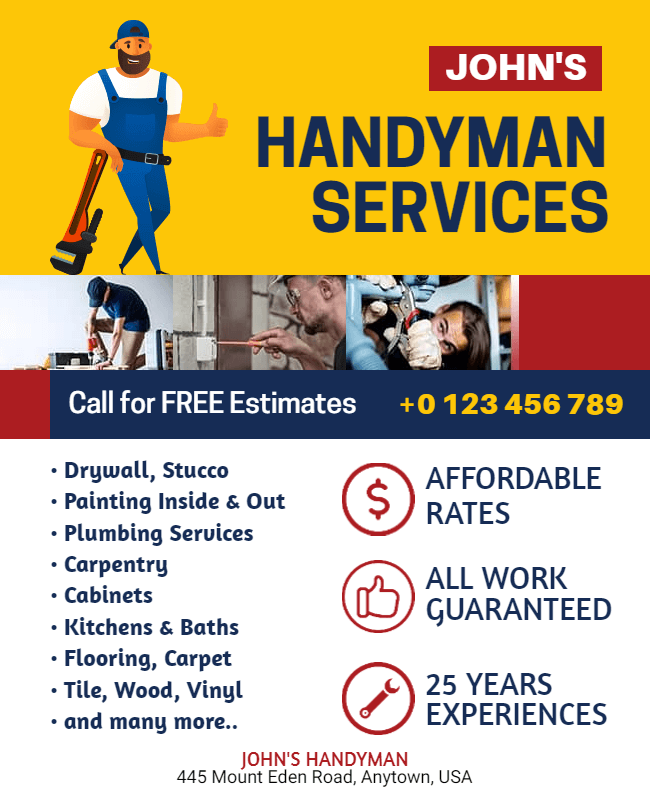 highlight your services flyer