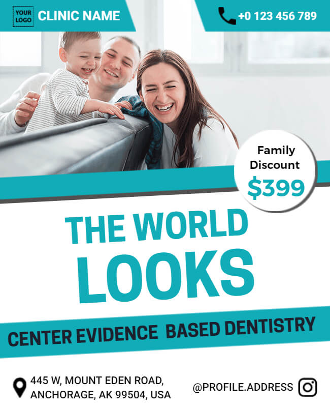 Family Dental Services Flyer