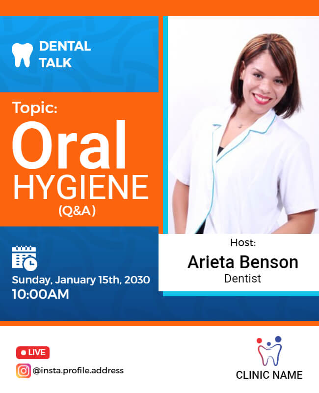 Dental Talk Dental Flyer