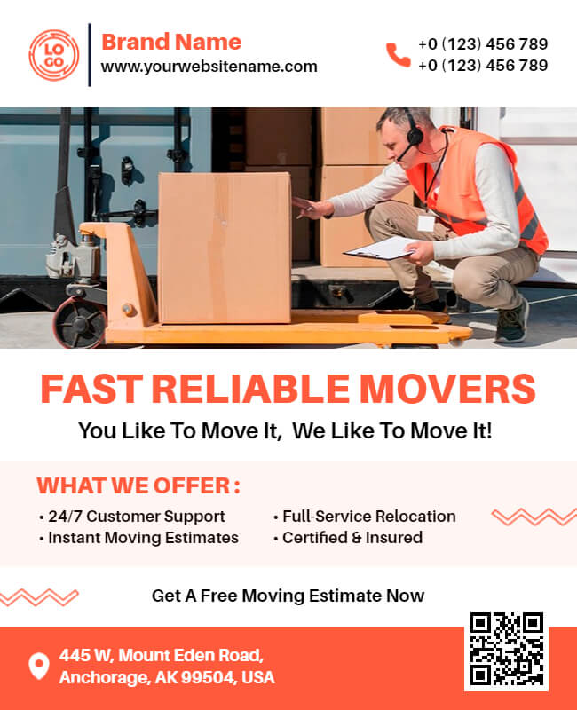 Transport Movers Flyer