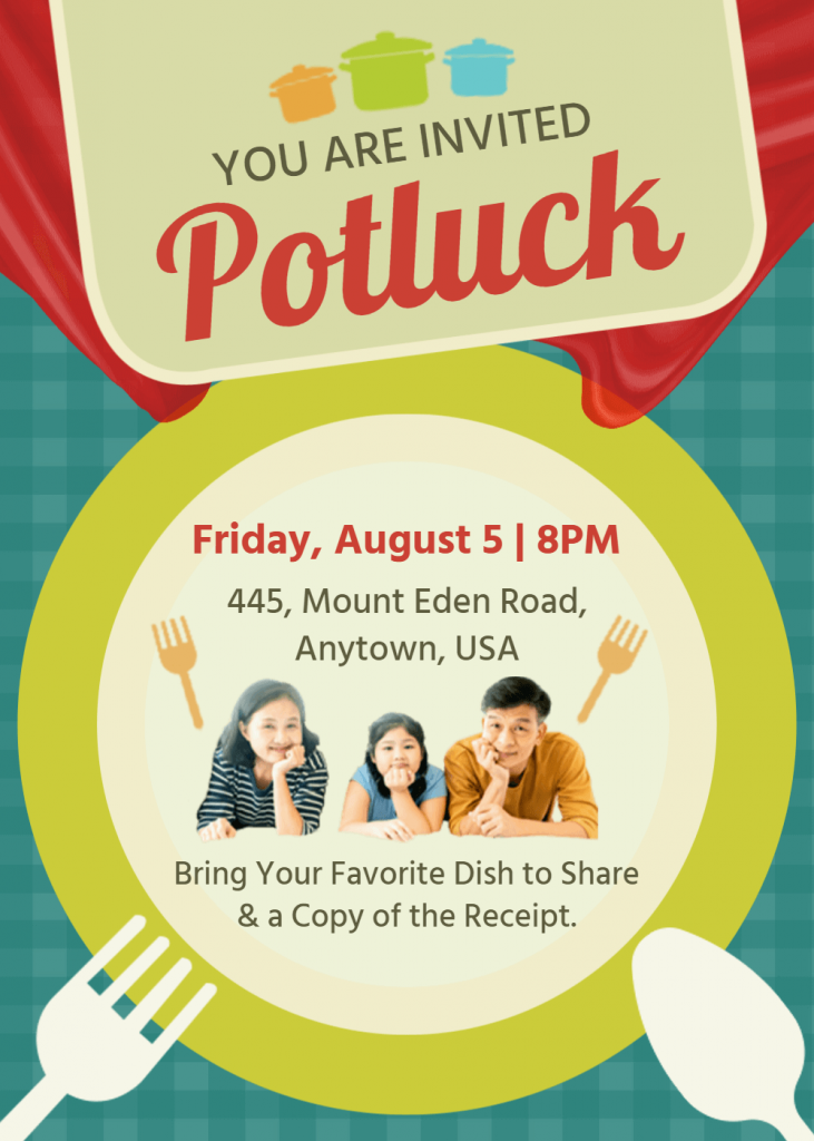 Potluck Flyer Ideas Creating An Unforgettable Event