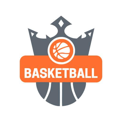Emblem Type Basketball Logo Design