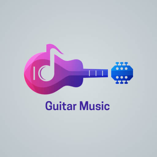 Guitar Type Band Logo Ideas