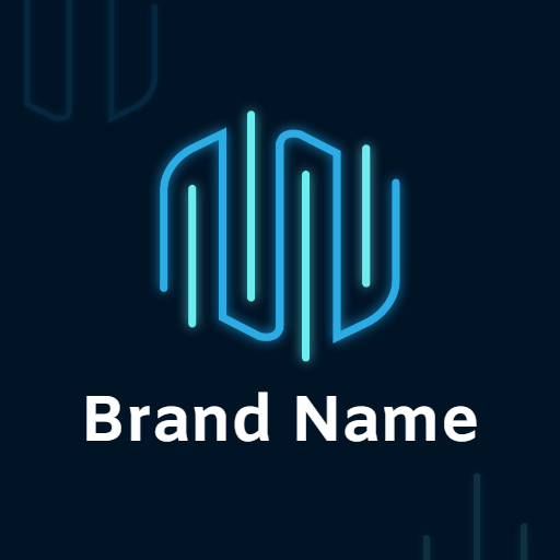 dj logo neon idea 