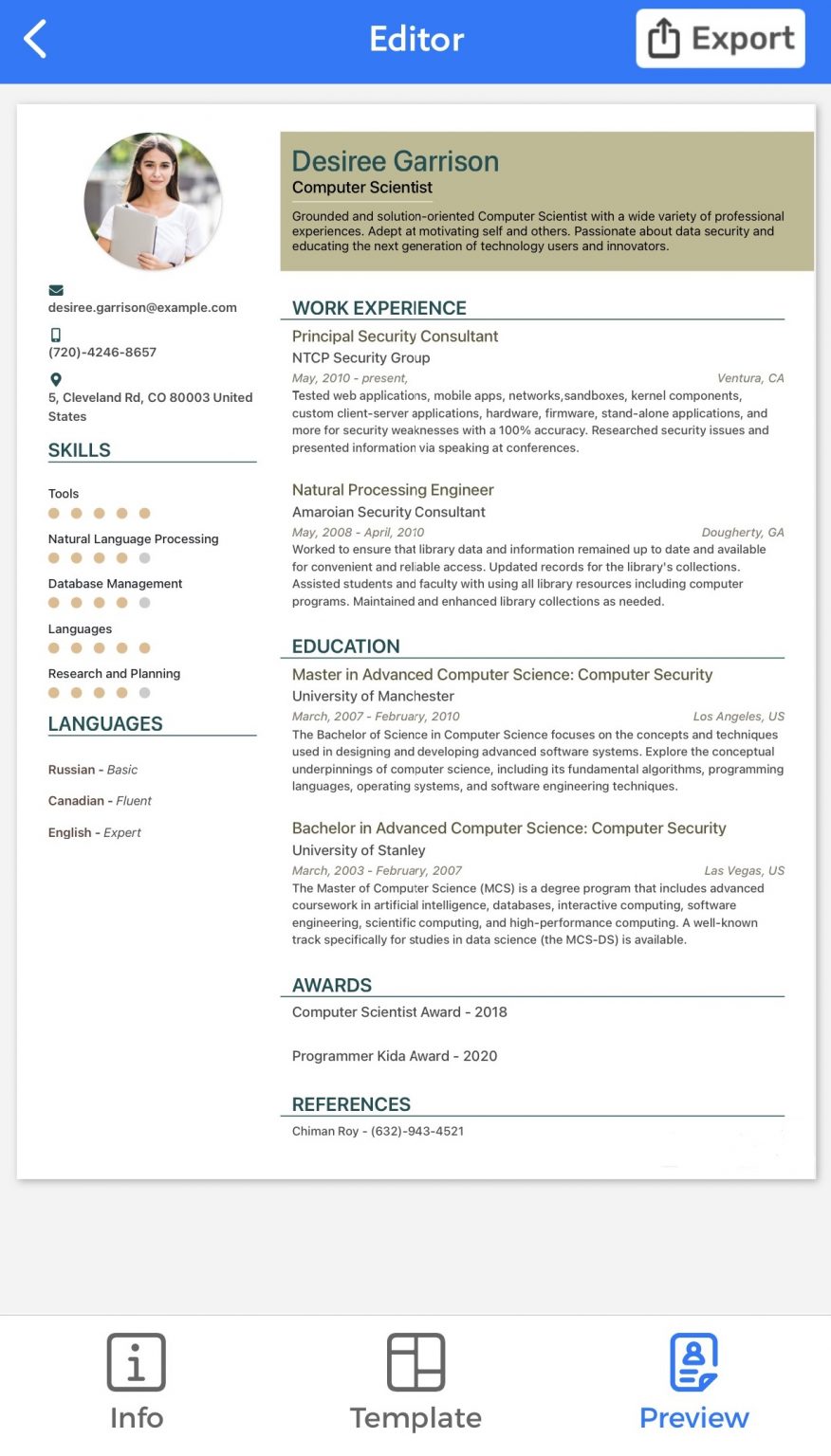 How to Make a Resume on iPhone in Minutes? - PhotoADKing