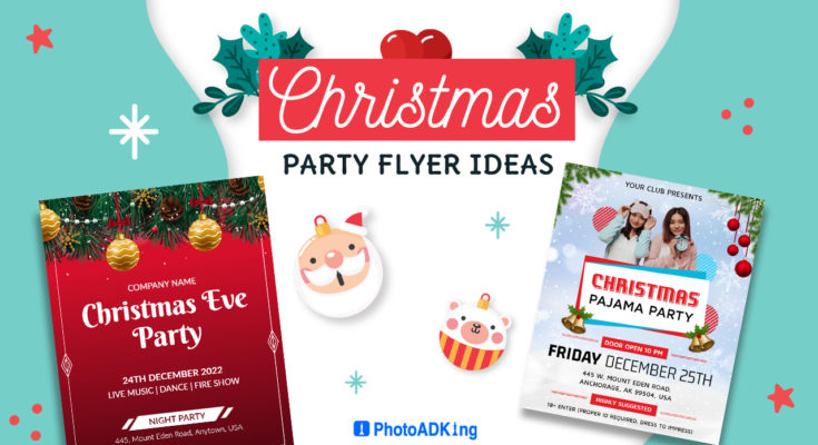 Christmas Party Flyer Ideas