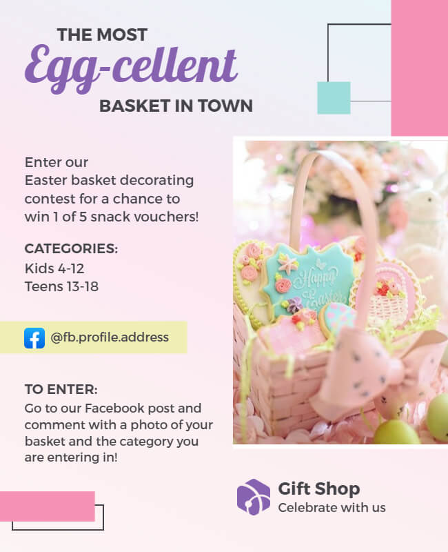 Easter Contest Poster