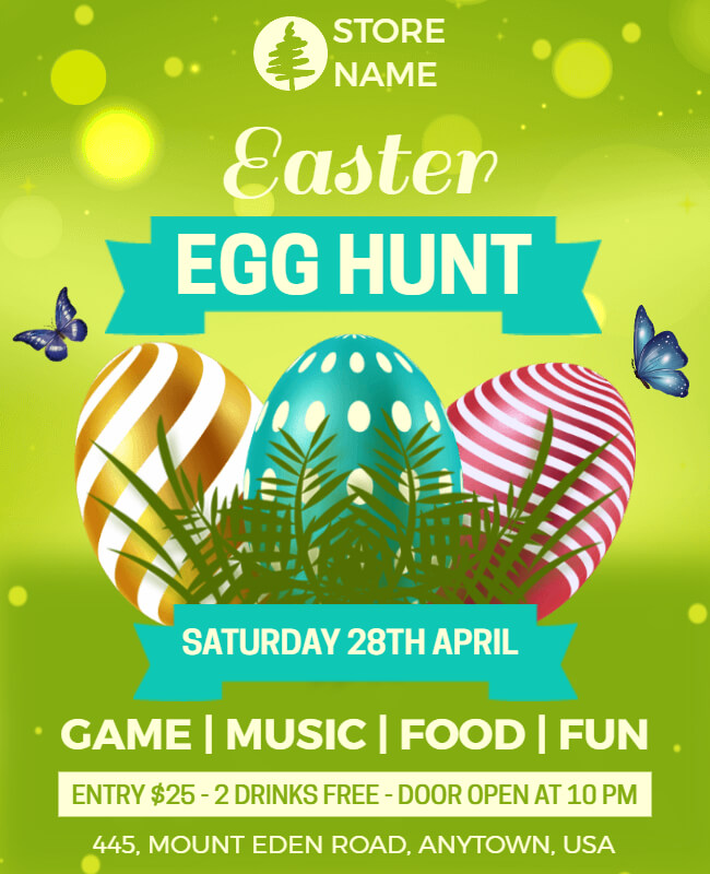 Easter Egg Hunt Poster