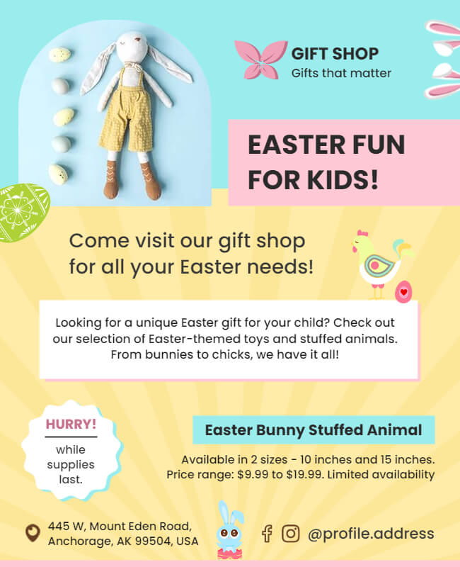 Easter Toy Poster
