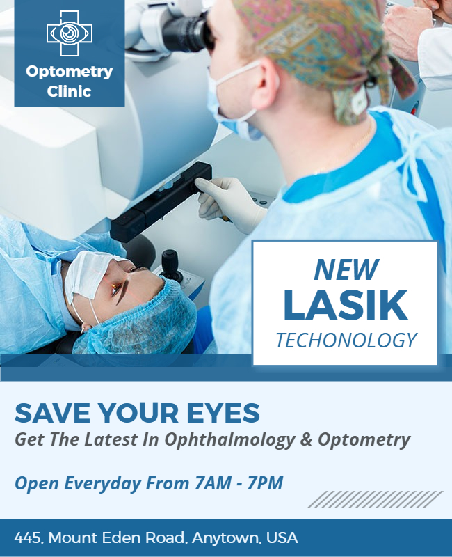 Ophthalmology & Optometry Health Promotion Flyer