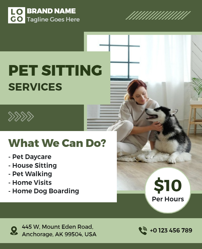 House Sitting Flyer