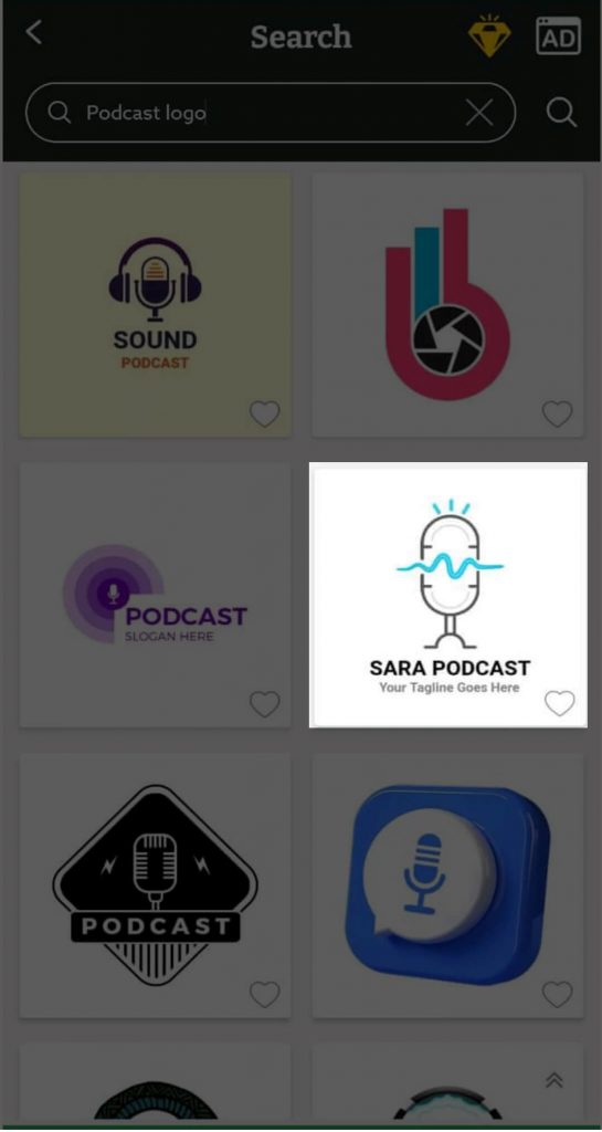 Select Your Podcast Logo Design