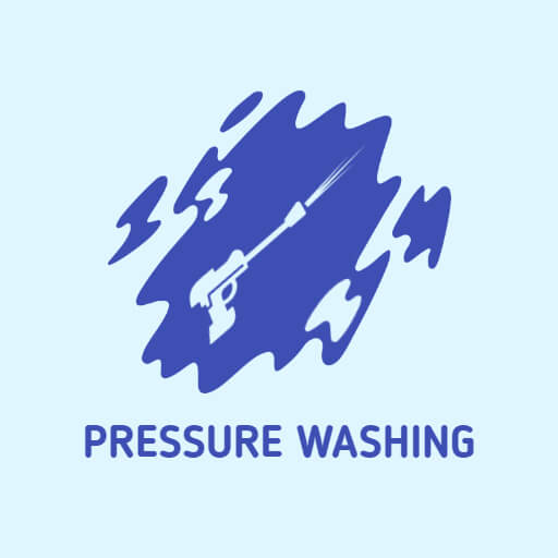 Splash Type Power Washing Logo