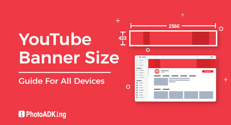 youtube banner size 2020