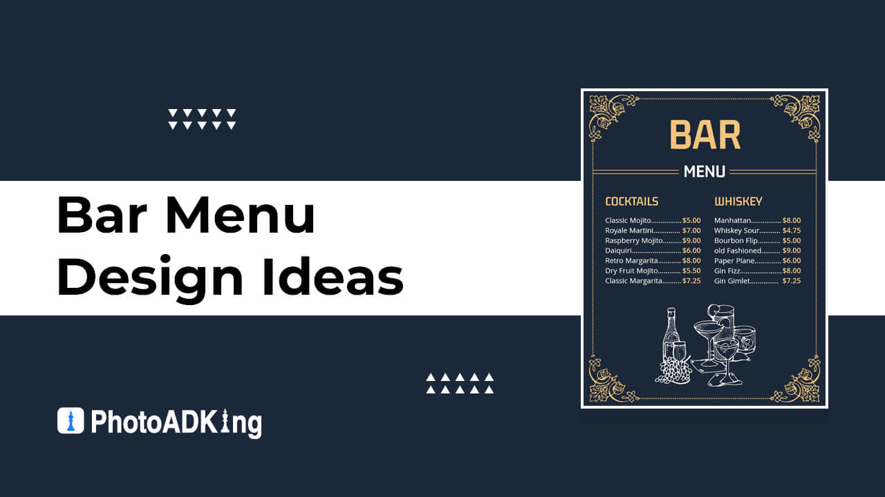 Bar Menu Design Ideas And Examples