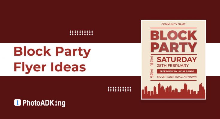Block Party Flyer Ideas