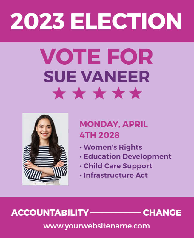 election flyer