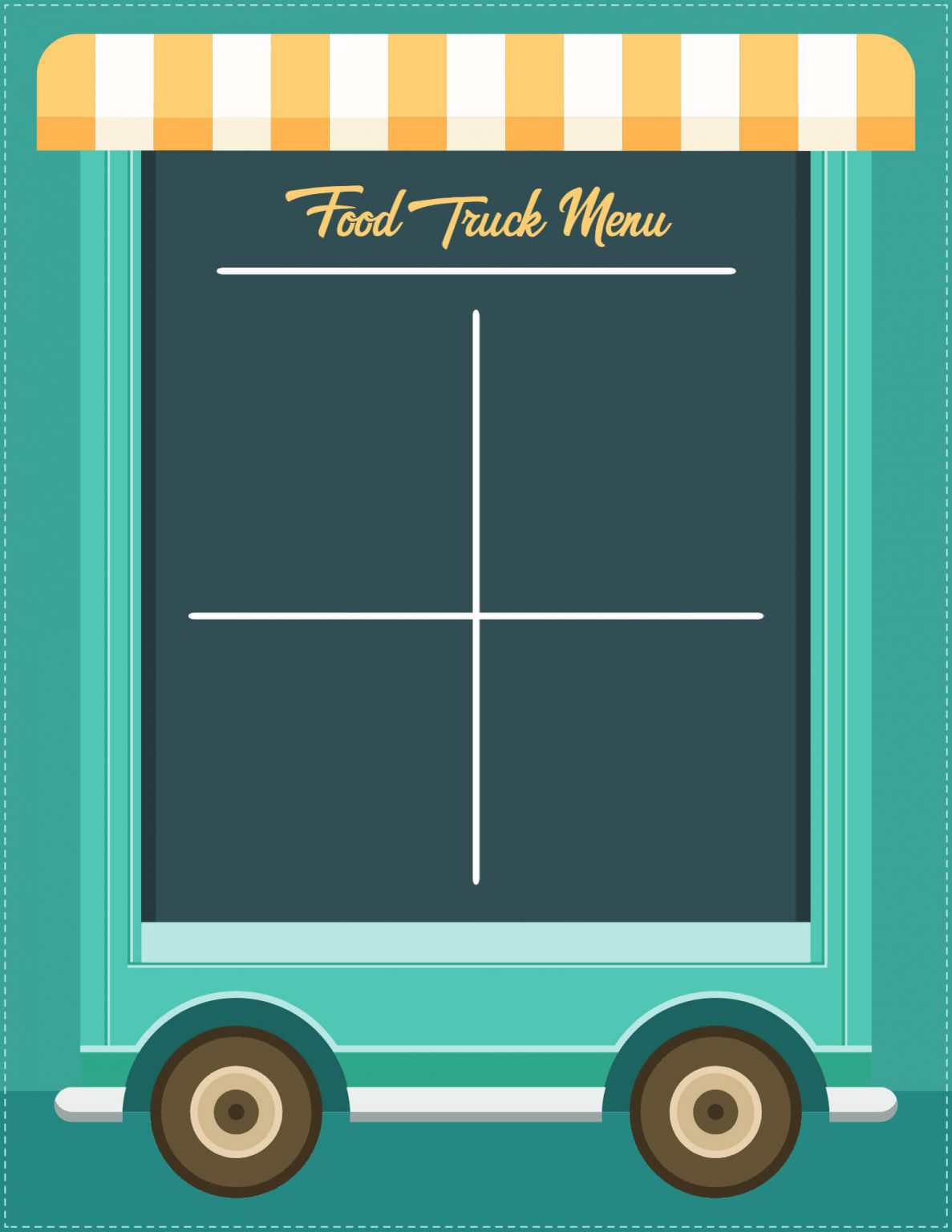 Blank Menu Background Design - Ideas & Examples