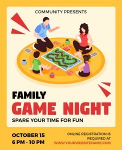 Game Night Flyer Ideas And Examples