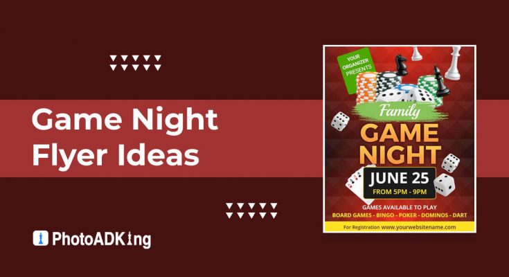 game night flyer ideas