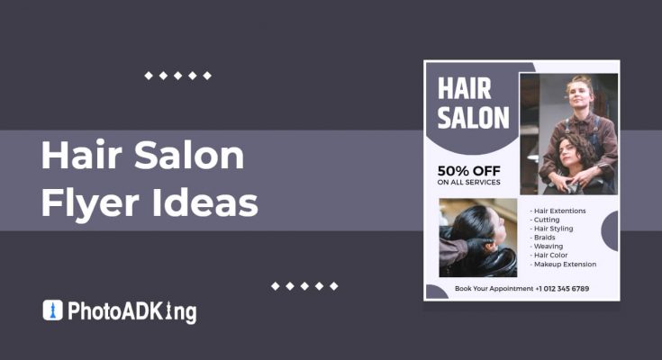 hair salon flyer ideas
