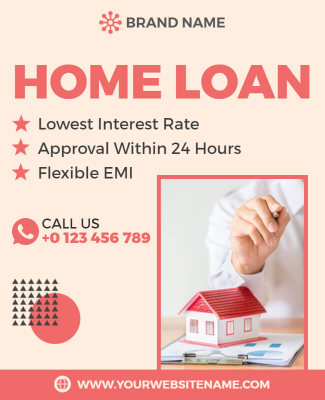 home loan flyer