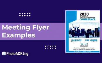 meeting flyer examples