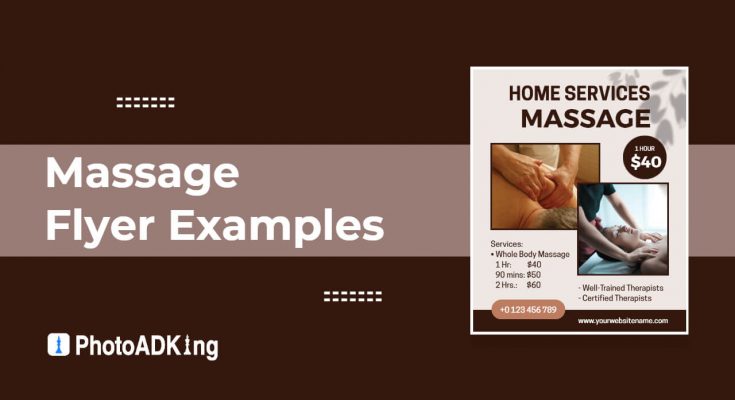 massage flyer examples