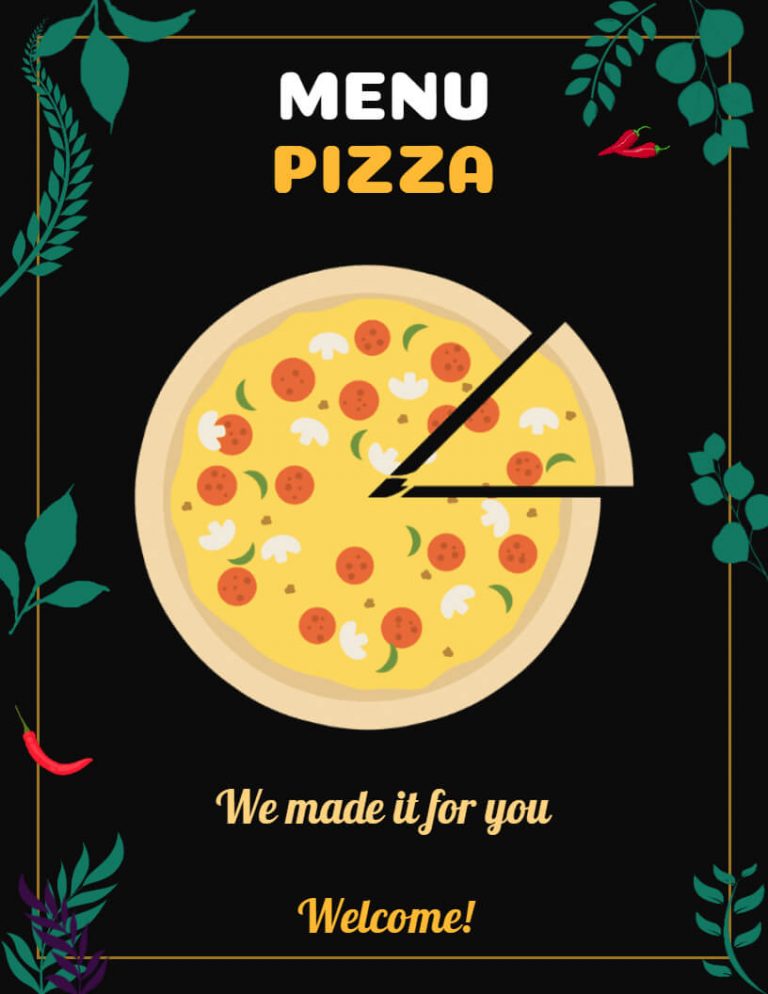 Blank Menu Background Design - Ideas & Examples