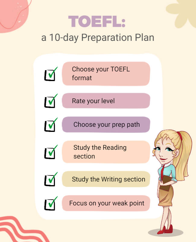 toefl education tips flyer example