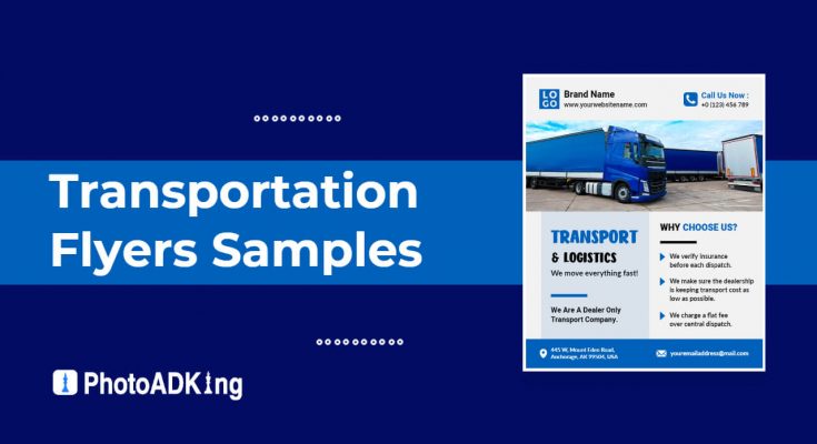 Transportation Flyers Samples