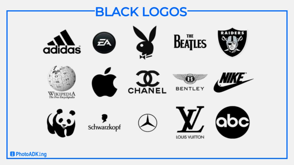Black logo collection