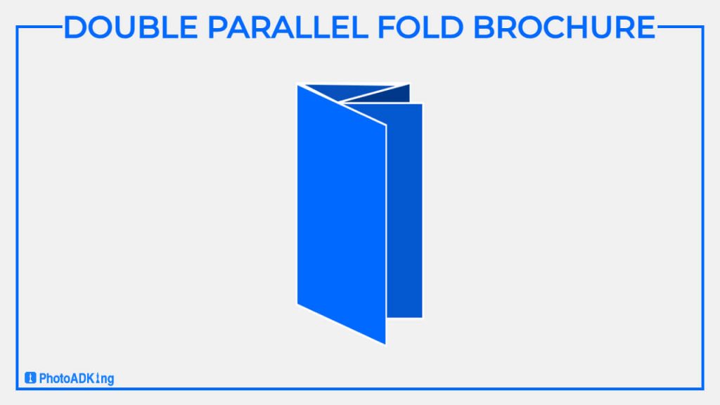 Double Parallel Fold Layout Brochure
