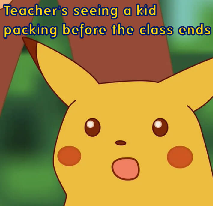 Example of Surprised Pikachu Meme
