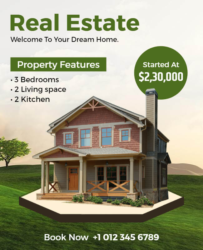 Real Estate Flyer Example