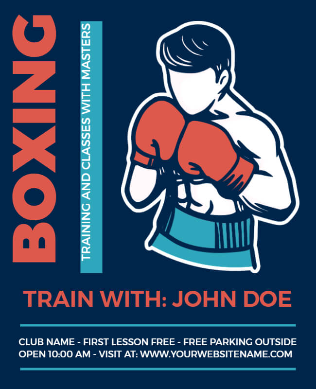 Boxing Flyer Example