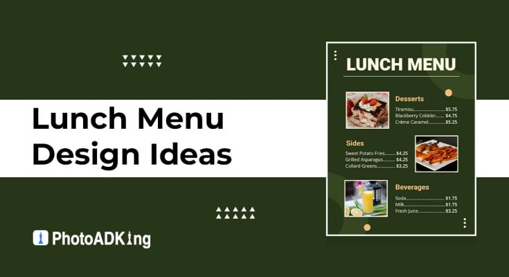 Lunch Menu Design Ideas, Examples & Samples
