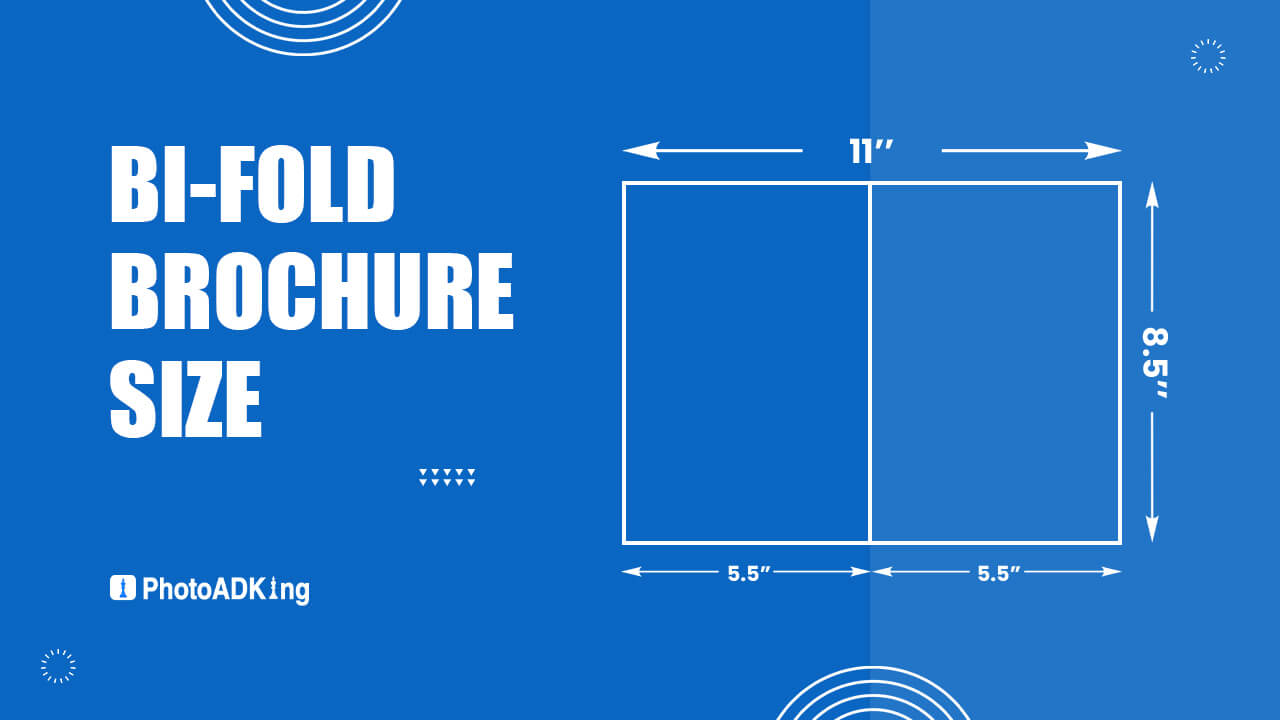 Bi Fold Brochure Size 